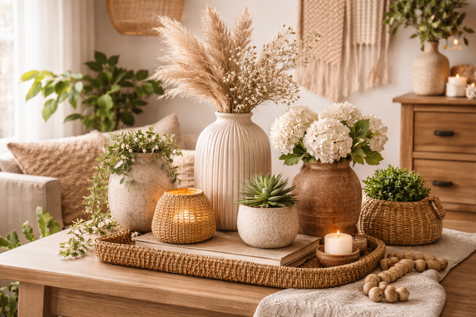 Vases, Plantes & Déco Naturelle